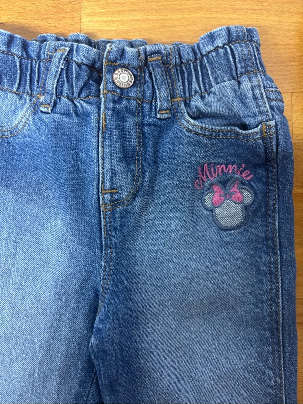 Gap Disney Minnie Mouse Embroidered Jeans 18-24 Months